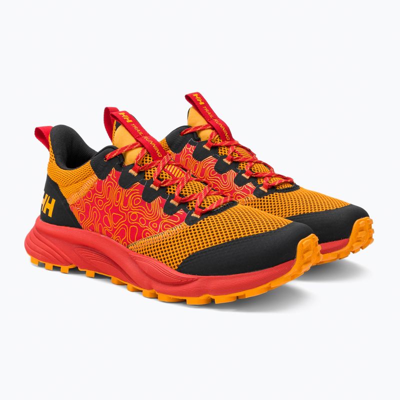 Buty do biegania męskie Helly Hansen Featherswift Trail cloudberry/alert red 4
