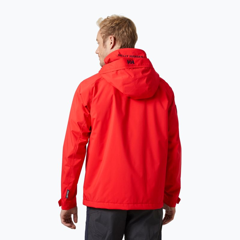 Kurtka żeglarska męska Helly Hansen Hp Racing Lifaloft Hooded alert red 2