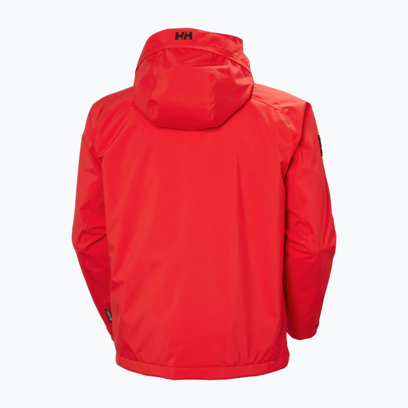 Kurtka żeglarska męska Helly Hansen Hp Racing Lifaloft Hooded alert red 7