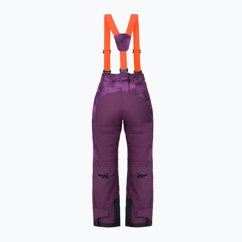 Spodnie narciarskie dziecięce Helly Hansen No Limits 2.0 amethyst 2