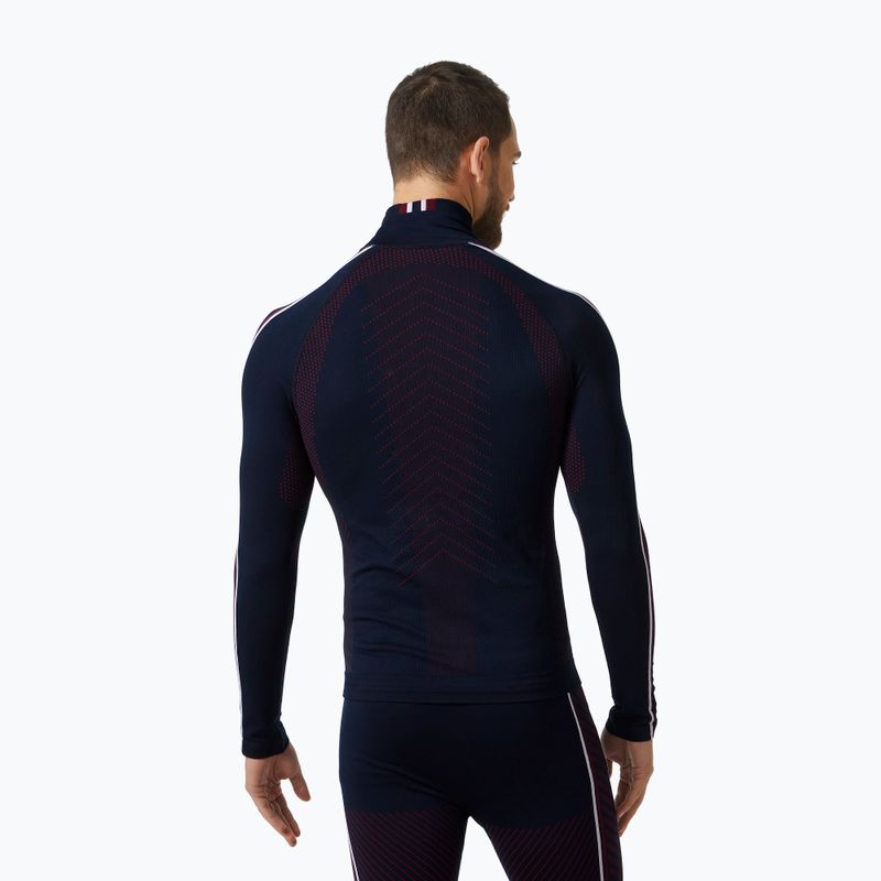 Longsleeve termoaktywny męski Helly Hansen H1 Pro Lifa Race navy 2