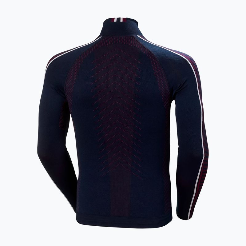 Longsleeve termoaktywny męski Helly Hansen H1 Pro Lifa Race navy 5