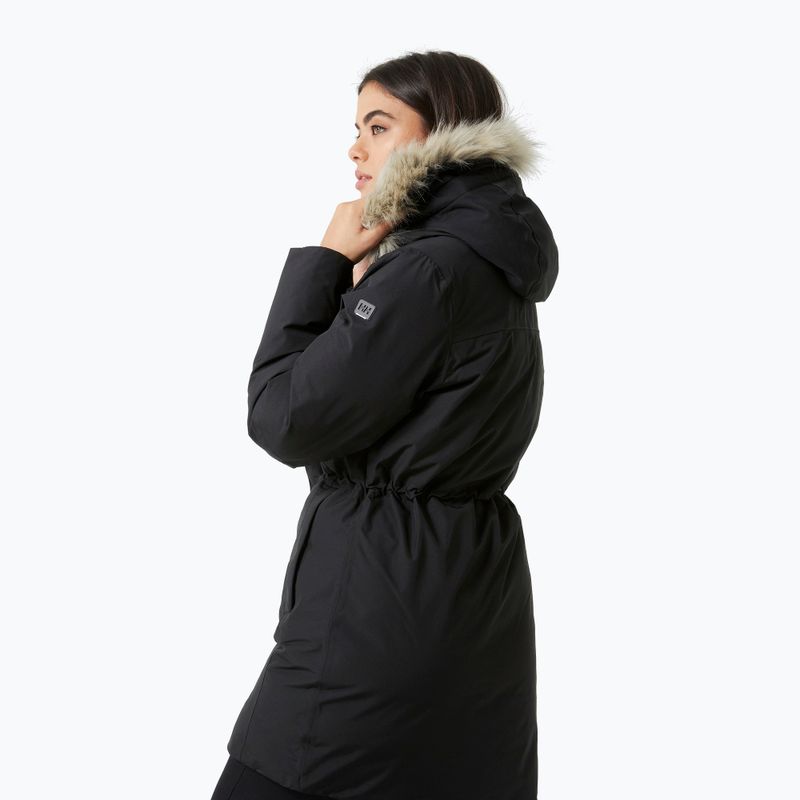 Płaszcz puchowy damski Helly Hansen Senja Parka black 2