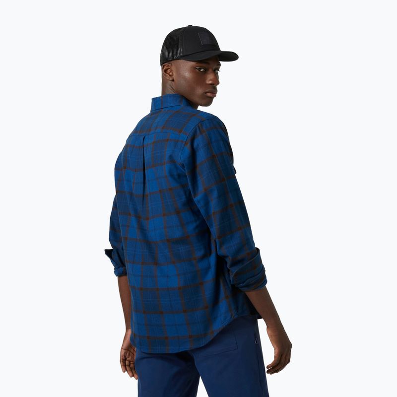 Koszula męska Helly Hansen Lokka Organic Flannel triple espresso 2