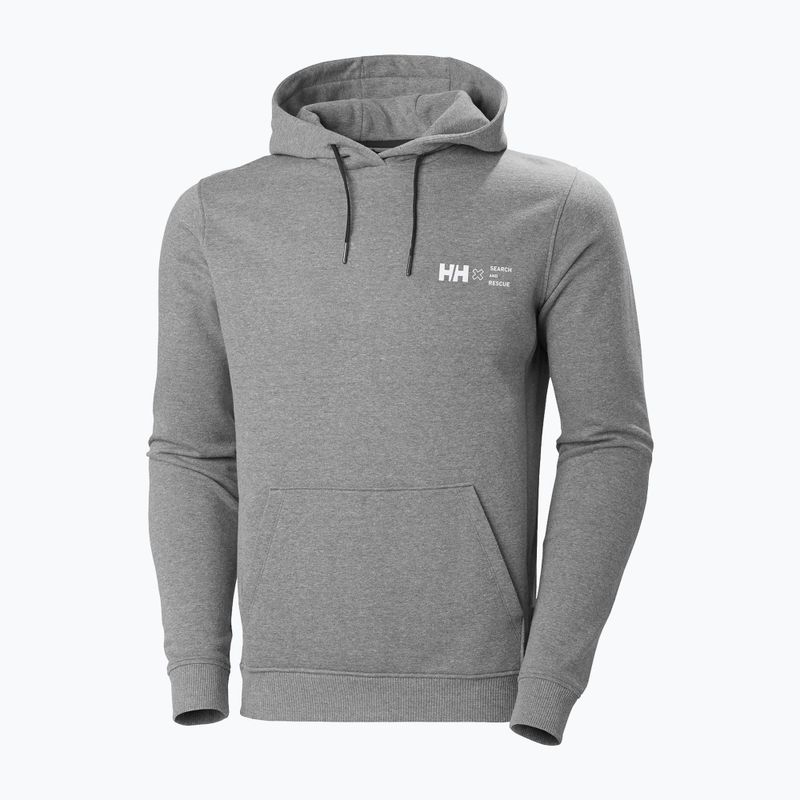 Bluza męska Helly Hansen F2F Organic Cotton Hoodie grey fog melange/squamish