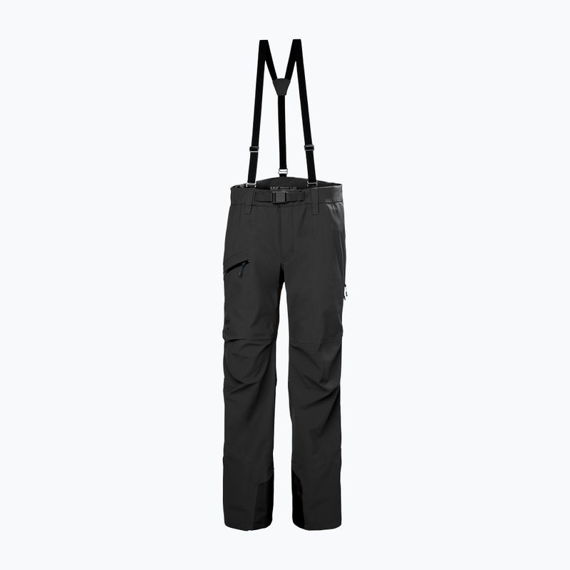 Spodnie narciarskie męskie Helly Hansen Verglas Backcountry Ski Shell ebony 5
