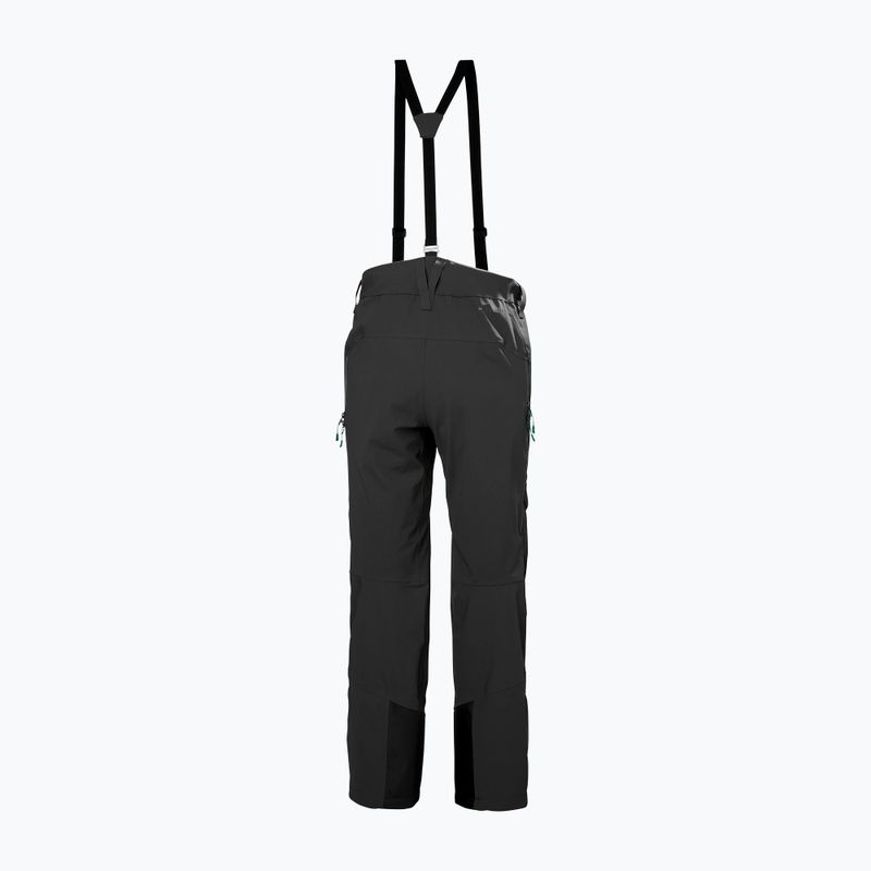 Spodnie narciarskie męskie Helly Hansen Verglas Backcountry Ski Shell ebony 6