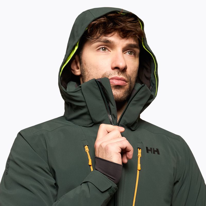 Kurtka narciarska męska Helly Hansen Alpha 3.0 darkest spruce 3