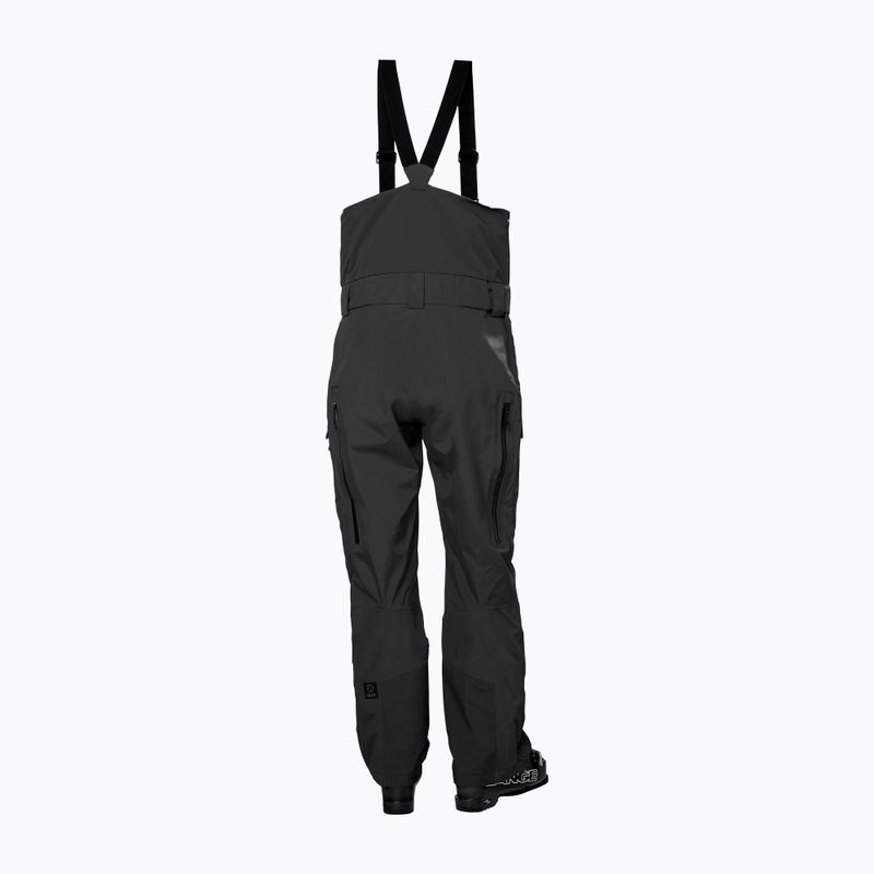 Spodnie narciarskie męskie Helly Hansen Sogn Bib Shell black 6