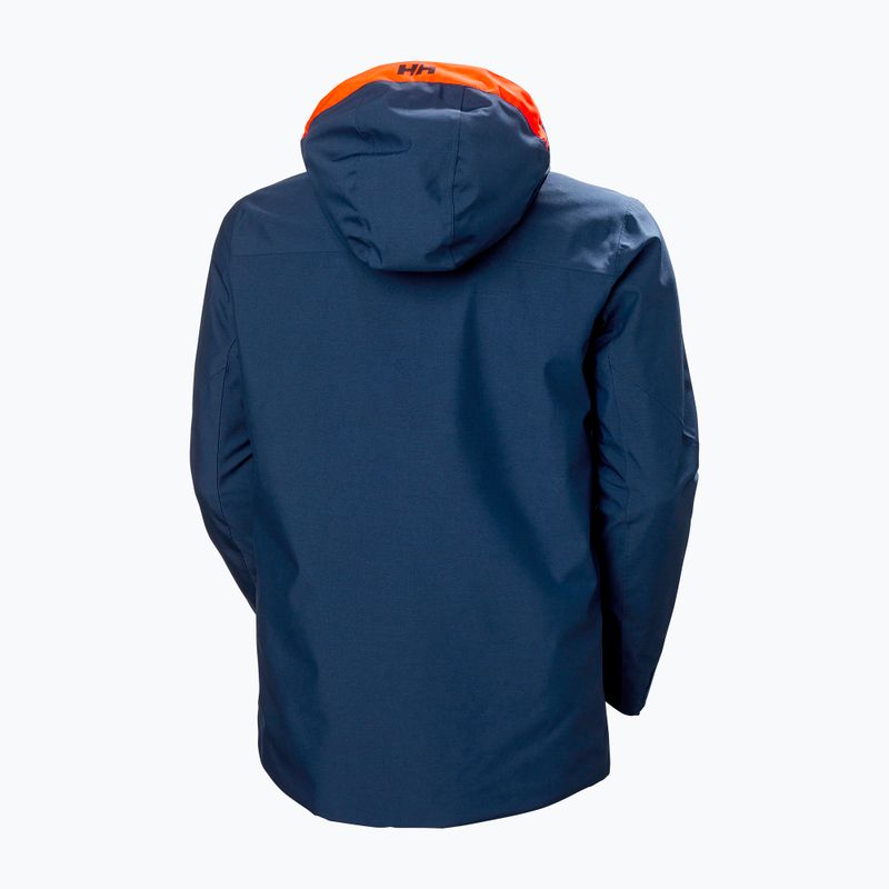 Kurtka narciarska męska Helly Hansen Garibaldi 2.0 ocean melange 8