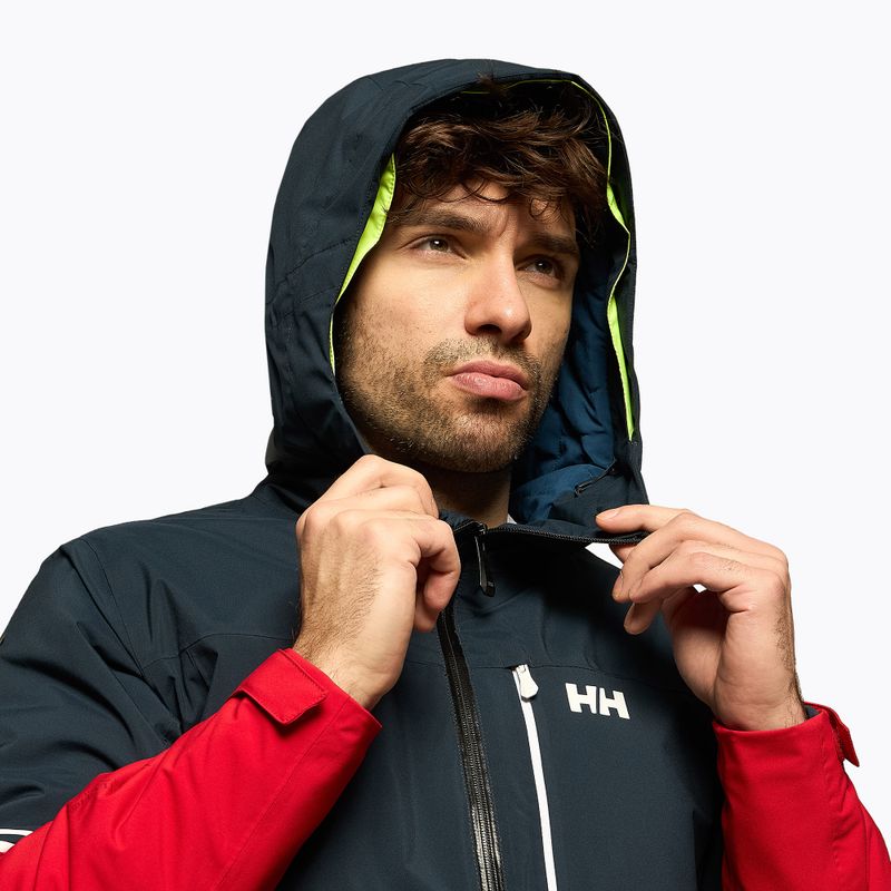 Kurtka narciarska męska Helly Hansen Carv Lifaloft navy 4