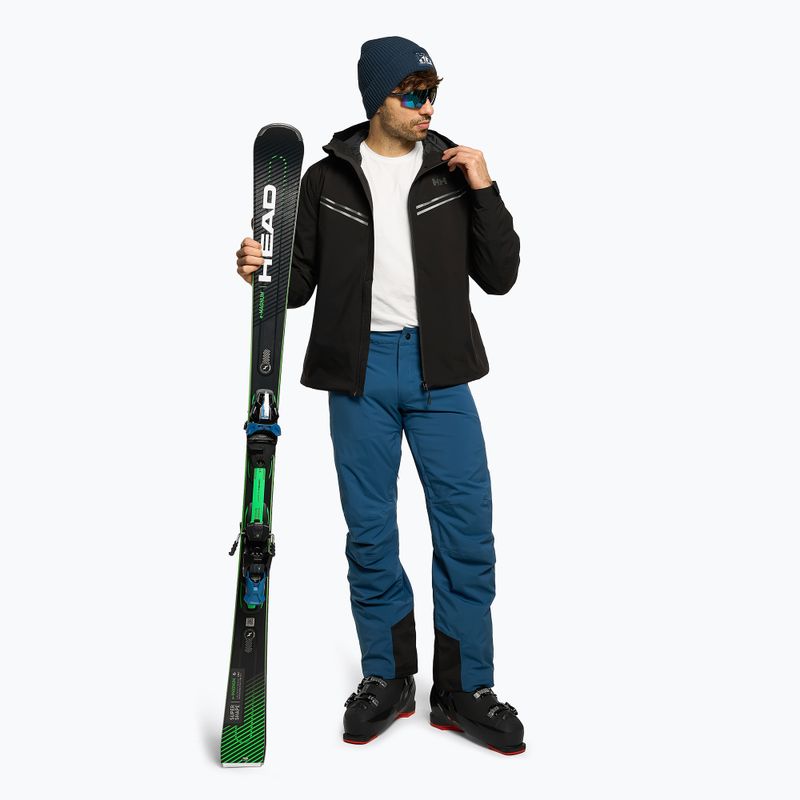 Kurtka narciarska męska Helly Hansen Alpine Insulated black/silver 2