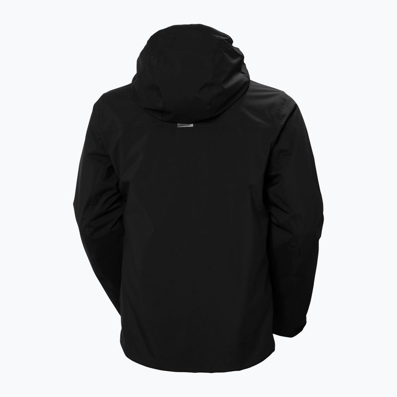 Kurtka narciarska męska Helly Hansen Alpine Insulated black/silver 7
