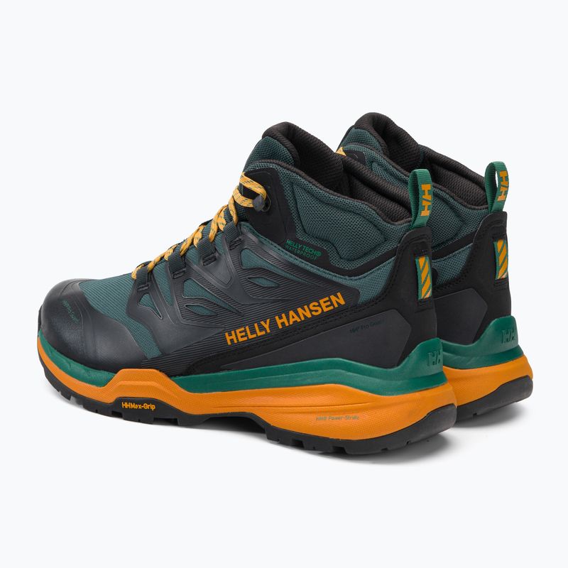 Buty trekkingowe męskie Helly Hansen Traverse HellyTech Waterproof Hiking darkest spruce/cloudberry 3