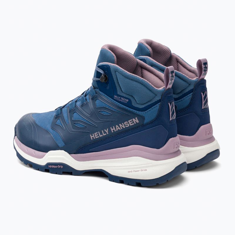 Buty trekkingowe damskie Helly Hansen Traverse HellyTech ocean/dusty syrin 3