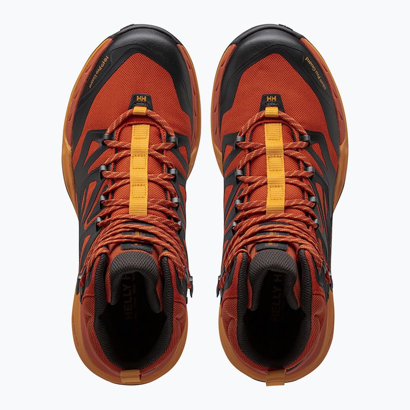 Buty trekkingowe męskie Helly Hansen Traverse HellyTech Boot patrol orange/black 15