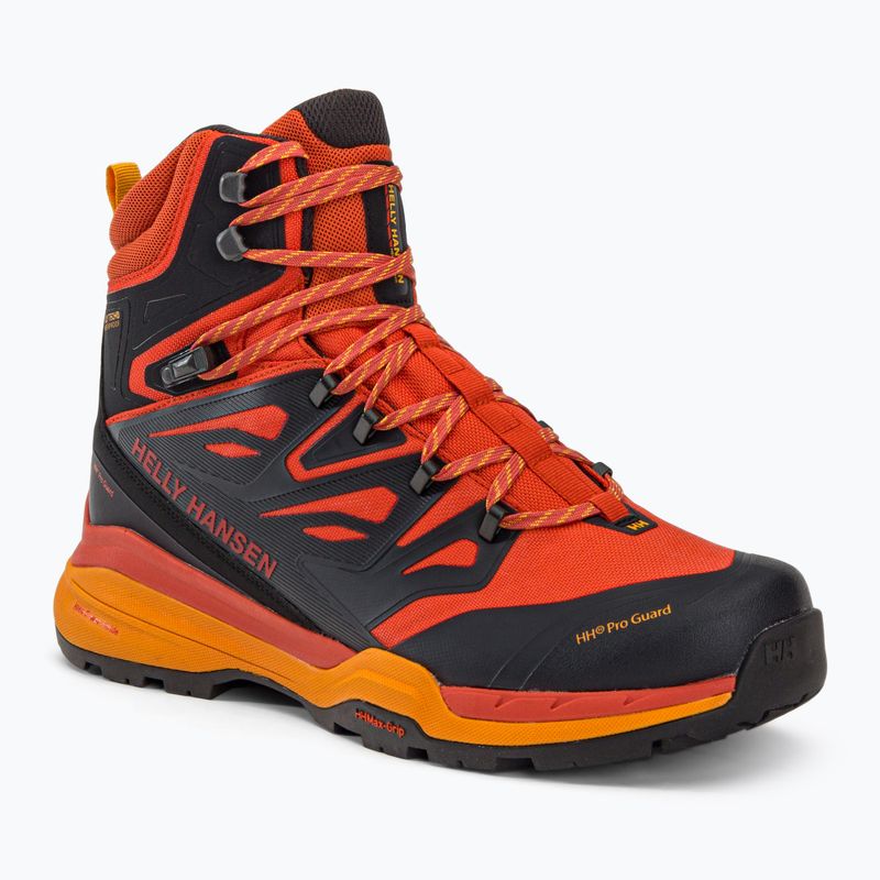 Buty trekkingowe męskie Helly Hansen Traverse HellyTech Boot patrol orange/black