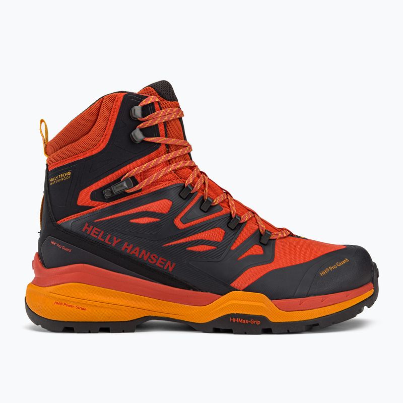 Buty trekkingowe męskie Helly Hansen Traverse HellyTech Boot patrol orange/black 2