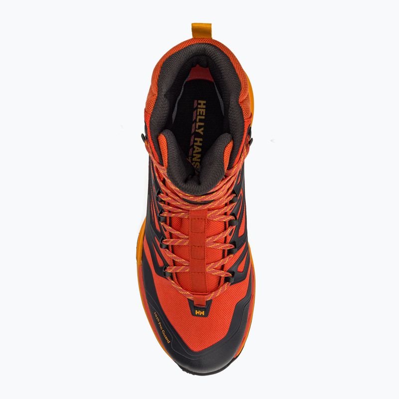 Buty trekkingowe męskie Helly Hansen Traverse HellyTech Boot patrol orange/black 6