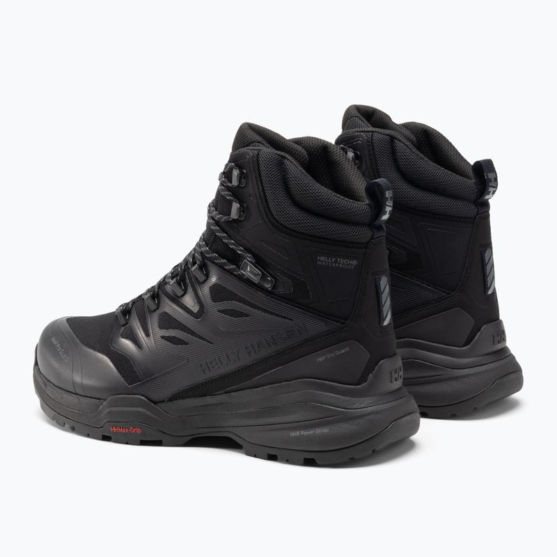 Buty trekkingowe męskie Helly Hansen Traverse HellyTech Waterproof Hiking black/black 3
