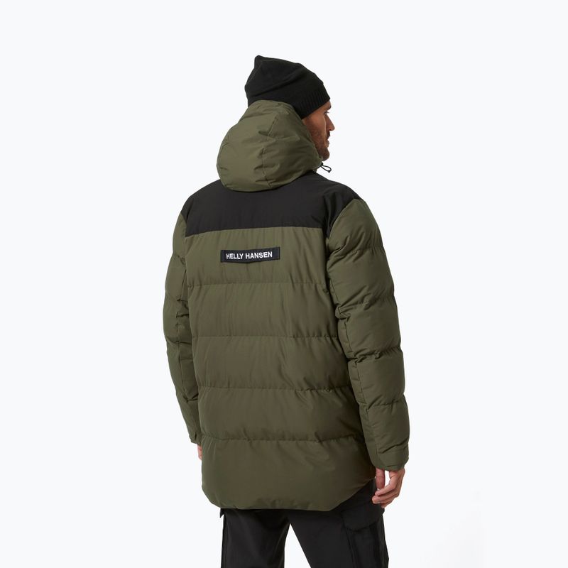 Płaszcz puchowy męski Helly Hansen Patrol Parka utility green 2