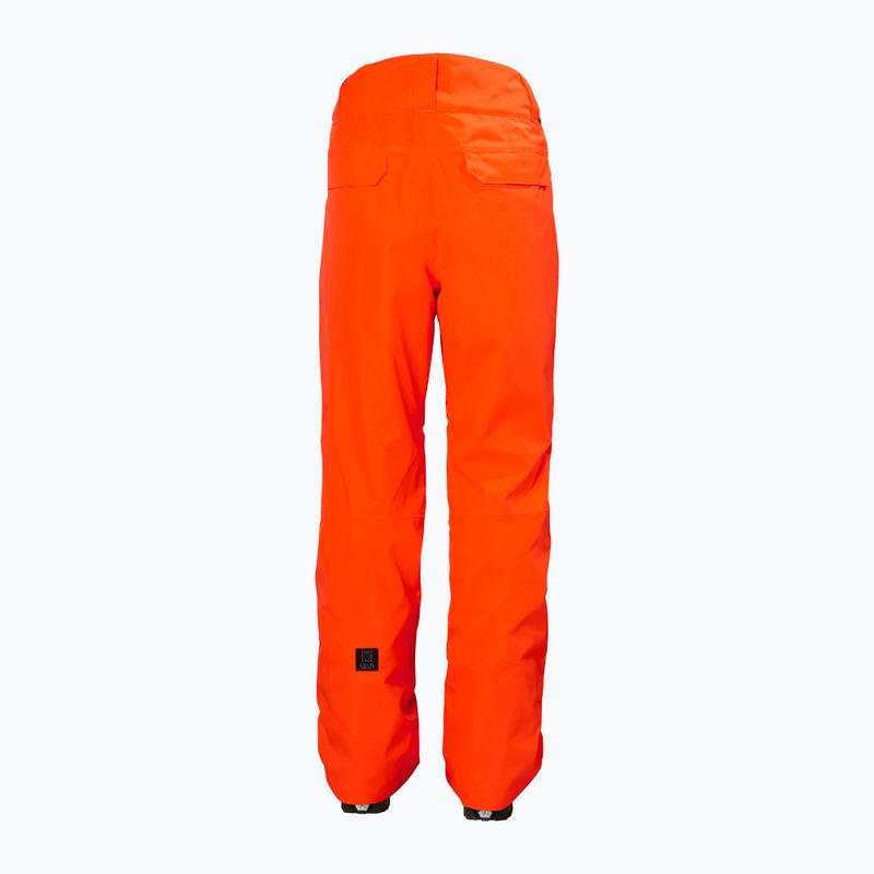 Spodnie narciarskie męskie Helly Hansen Sogn Cargo neon orange 6