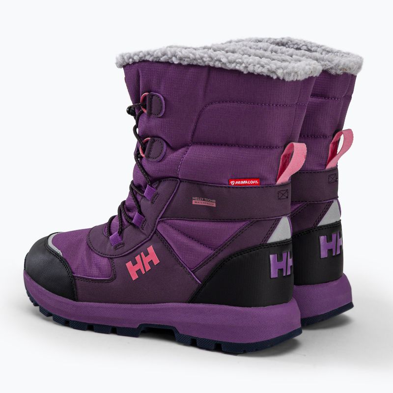 Śniegowce dziecięce Helly Hansen Jk Silverton Boot HellyTech crushed grape/amethyst 3