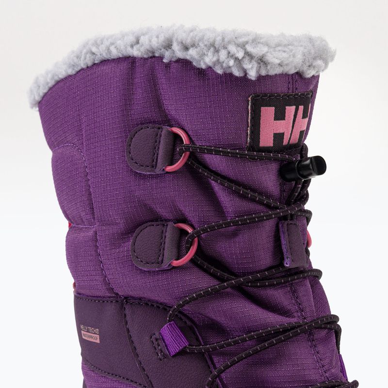 Śniegowce dziecięce Helly Hansen Jk Silverton Boot HellyTech crushed grape/amethyst 8