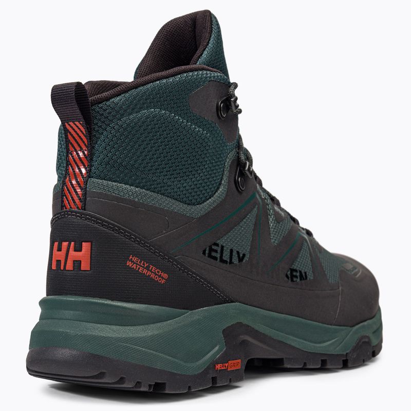 Buty trekkingowe męskie Helly Hansen Cascade Mid HT darkest spruce/black 11