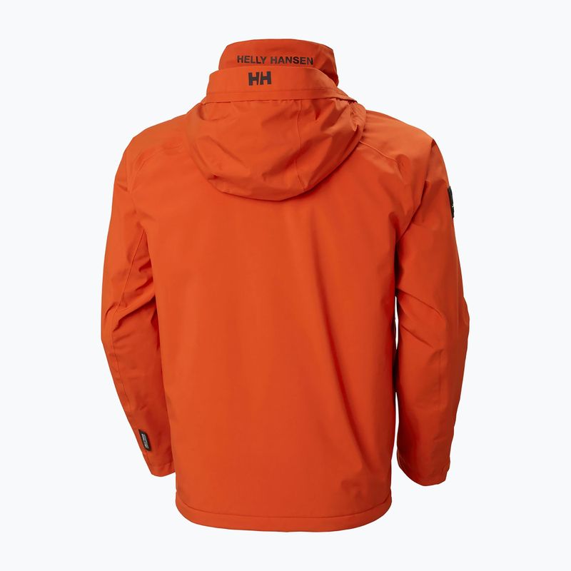 Kurtka żeglarska męska Helly Hansen Hp Racing Lifaloft Hooded patrol orange 6