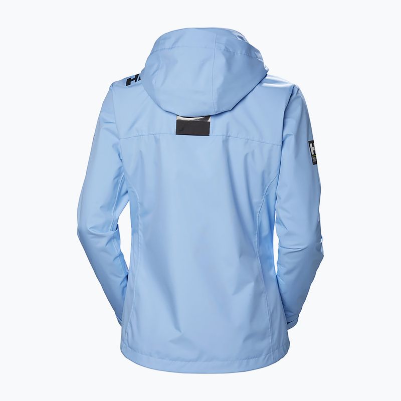 Kurtka żeglarska damska Helly Hansen Crew Hooded Midlayer bright blue 7