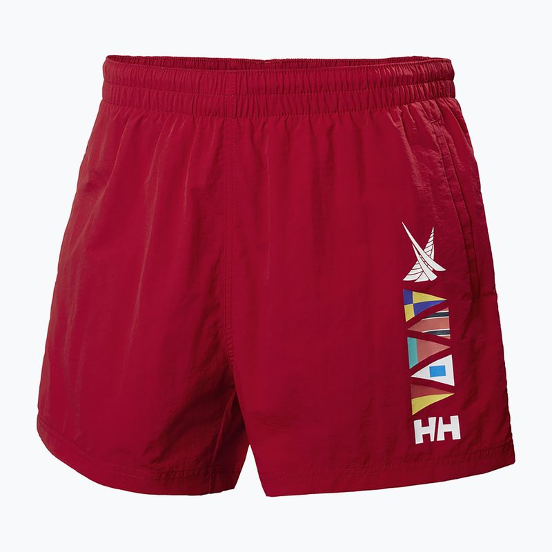 Szorty kąpielowe męskie Helly Hansen Cascais Trunk red