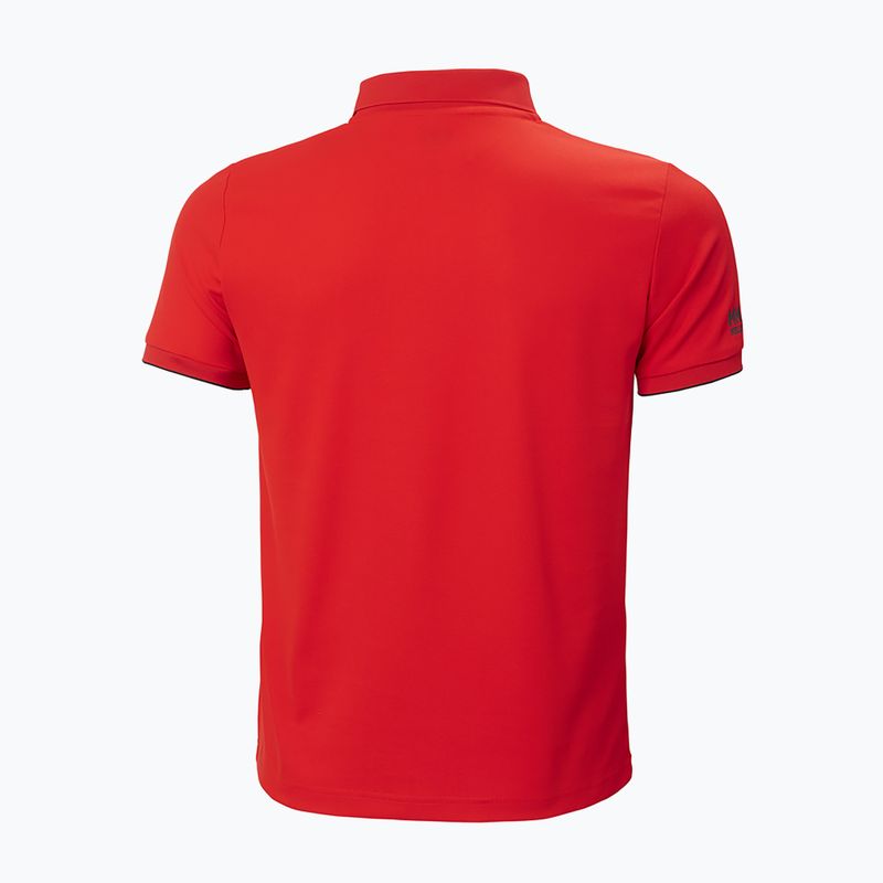 Koszulka polo męska Helly Hansen Ocean Polo alert red 6