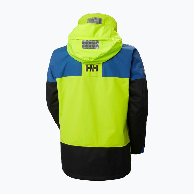 Kurtka żeglarska męska Helly Hansen Skagen Offshore azid lime 8