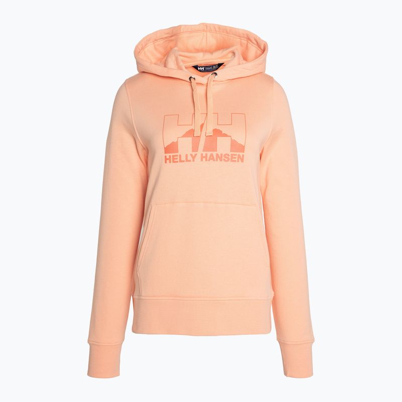 Bluza damska Helly Hansen Nord Graphic Pullover Hoodie rose quartz 5