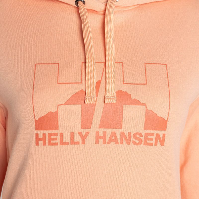 Bluza damska Helly Hansen Nord Graphic Pullover Hoodie rose quartz 7