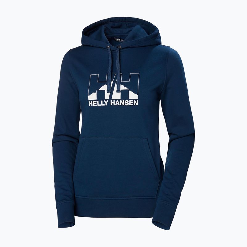 Bluza damska Helly Hansen Nord Graphic Pullover Hoodie ocean 5