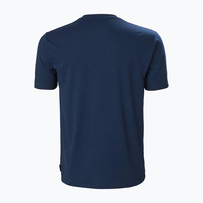 Koszulka męska Helly Hansen Skog Recycled Graphic ocean 6
