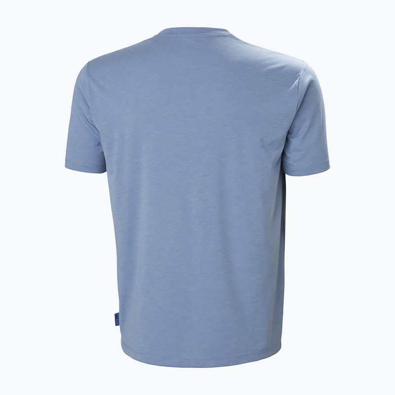 Koszulka męska Helly Hansen Skog Recycled Graphic azurite melange 6