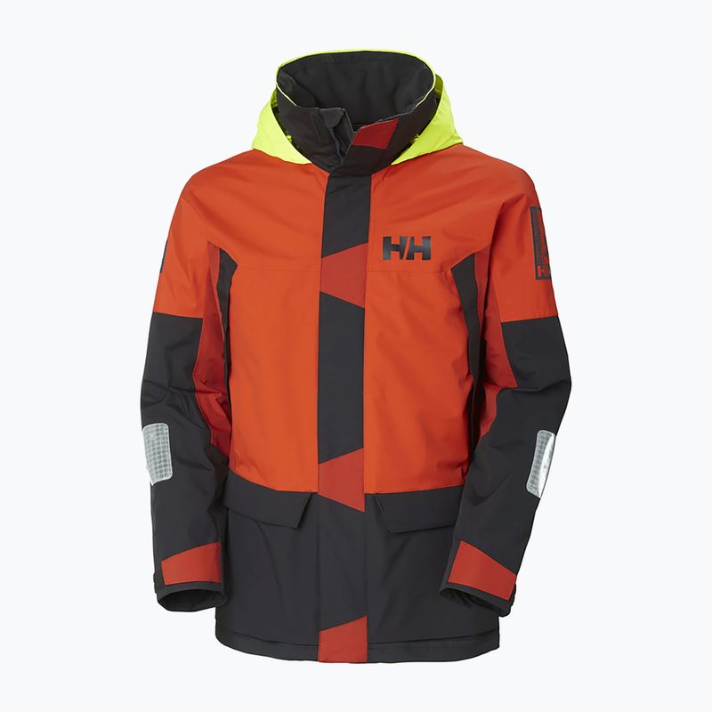 Kurtka żeglarska męska Helly Hansen Newport Coastal patrol orange 7