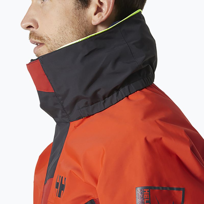 Kurtka żeglarska męska Helly Hansen Newport Coastal patrol orange 6