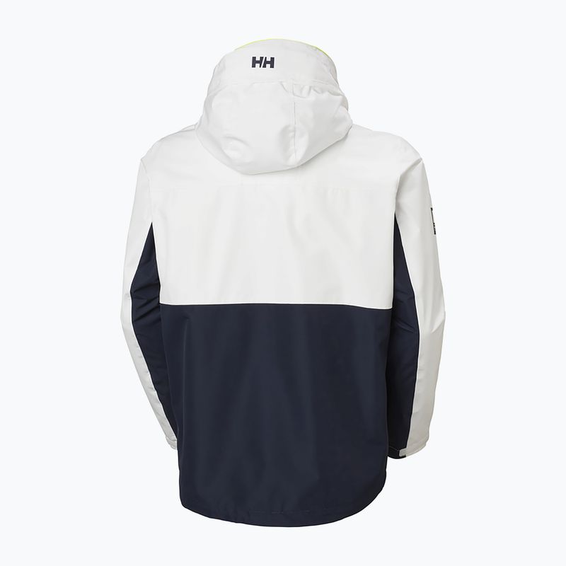 Kurtka żeglarska męska Helly Hansen Newport Inshore white 8