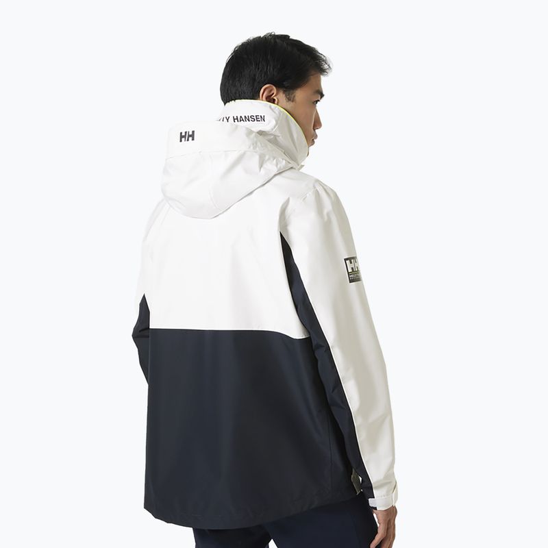 Kurtka żeglarska męska Helly Hansen Newport Inshore white 2