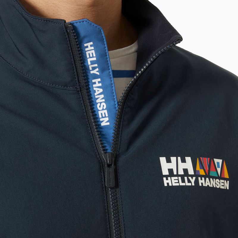 Kurtka żeglarska męska Helly Hansen Newport Softshell azurite 3