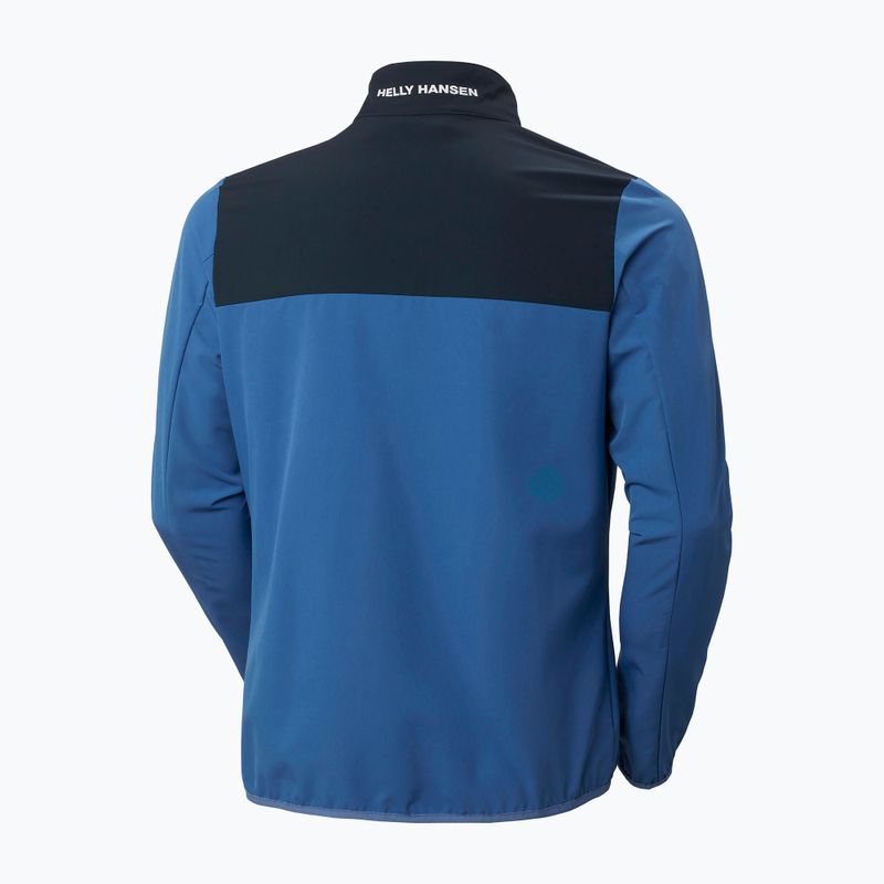 Kurtka żeglarska męska Helly Hansen Newport Softshell azurite 7