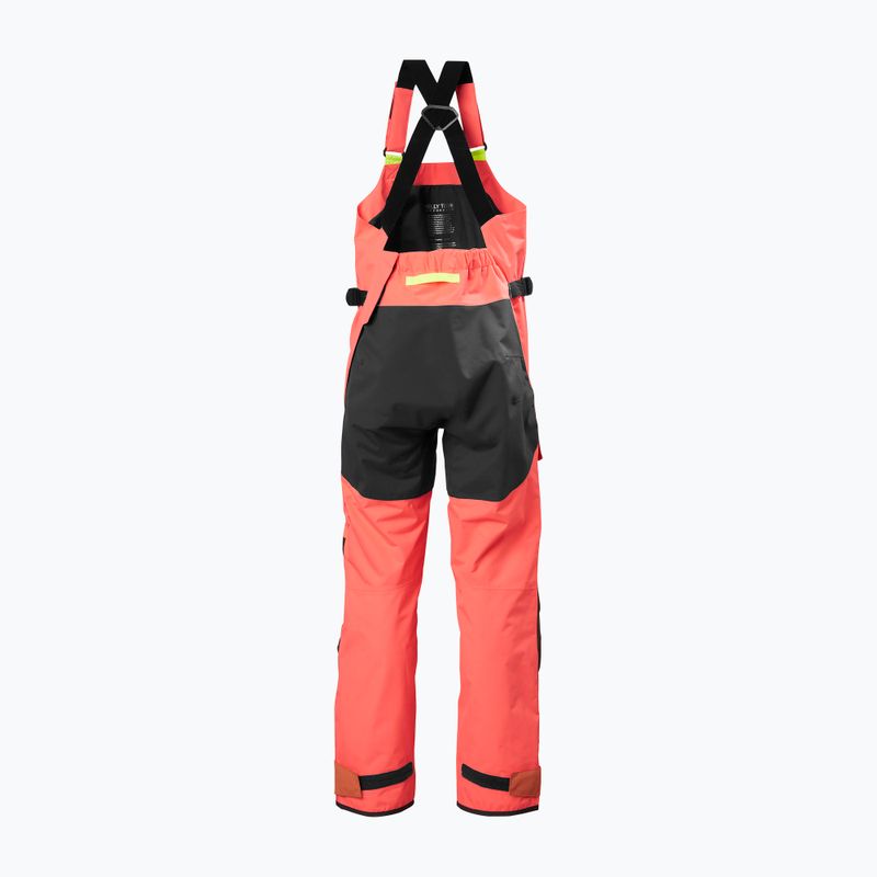 Spodnie żeglarskie damskie Helly Hansen Newport Coastal Bib peach echo 7