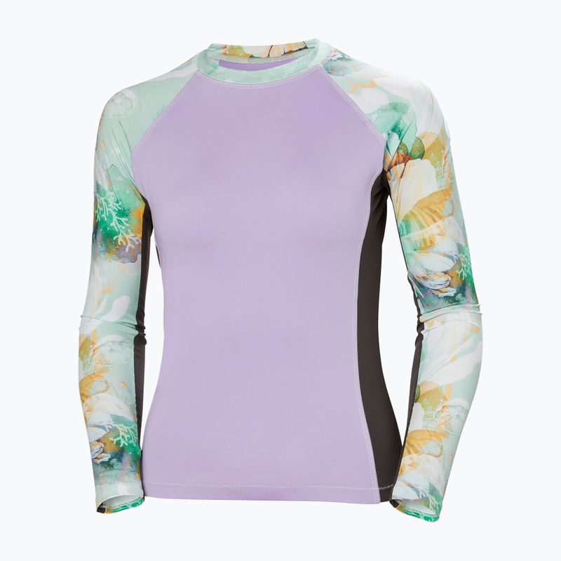 Longsleeve do pływania damski Helly Hansen Waterwear Rashguard jade esra 5