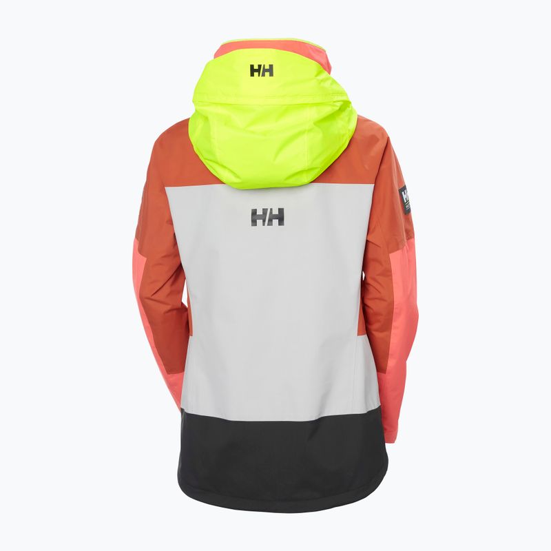 Kurtka żeglarska damska Helly Hansen Newport Coastal terracotta 7