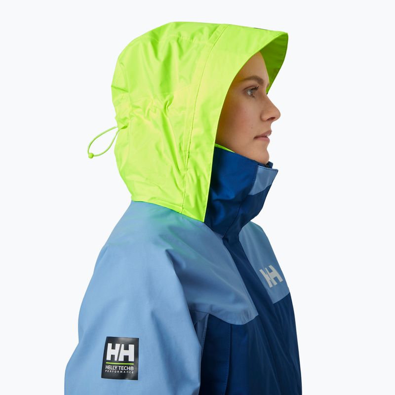 Kurtka żeglarska damska Helly Hansen Newport Coastal azurite 3