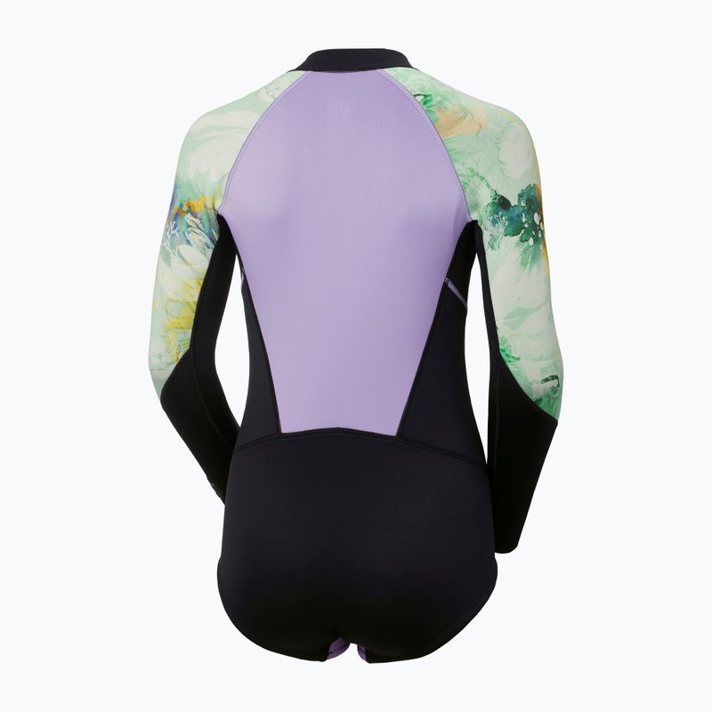 Pianka do pływania damska Helly Hansen Waterwear Long Sleeve Spring Wetsuit 1,5 mm jade esra 2